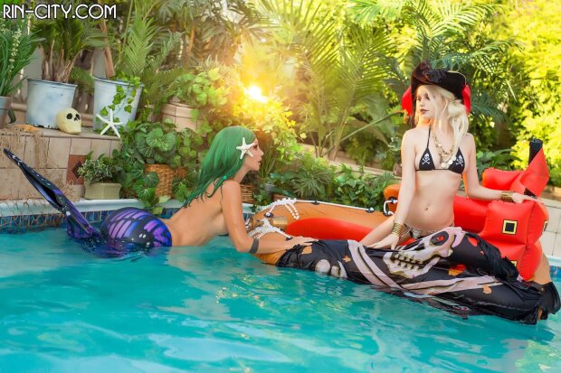 Kato mermaid and a pirate blonde 50 photo