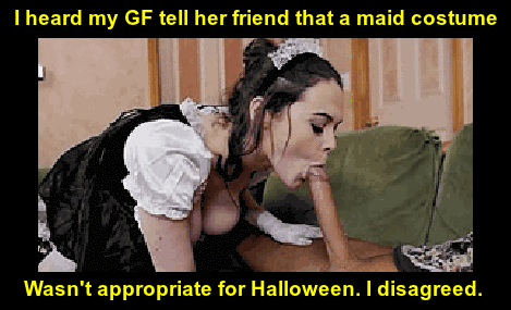 Maid are really Hot around Halloween